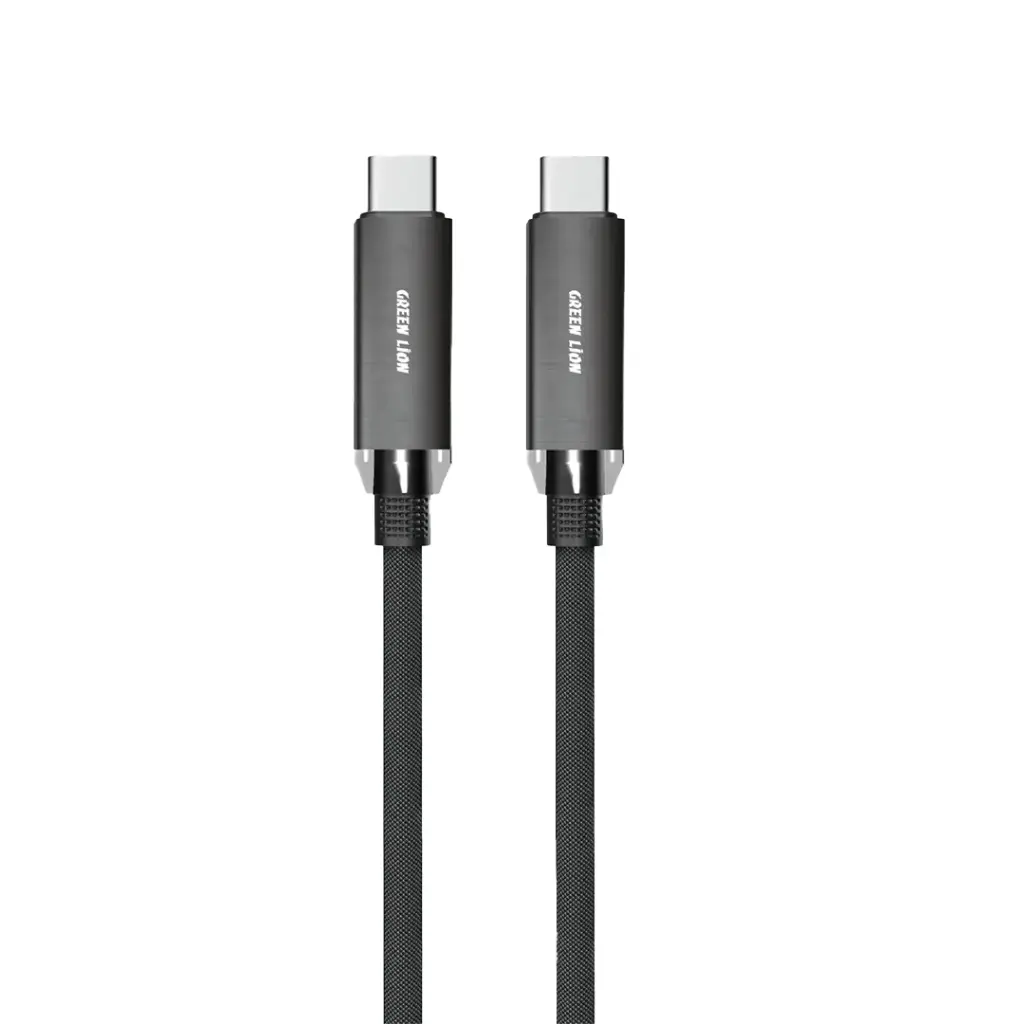 Green Lion Braided Type-C to Type-C Cable 240W 2 mtr