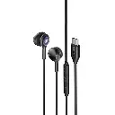 Promate Earphones with USB-C Connector lumibuds-c.black