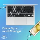 Promate USB-C to USB-C Cable with 60W PD ecoline-cc120.black
