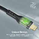 Promate USB-C to Lightning Cable TransLine-CC.BLACK