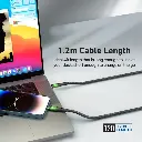 Promate USB-C to Lightning Cable TransLine-CC.BLACK