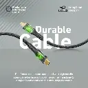 Promate USB-C to Lightning Cable TransLine-CC.BLACK