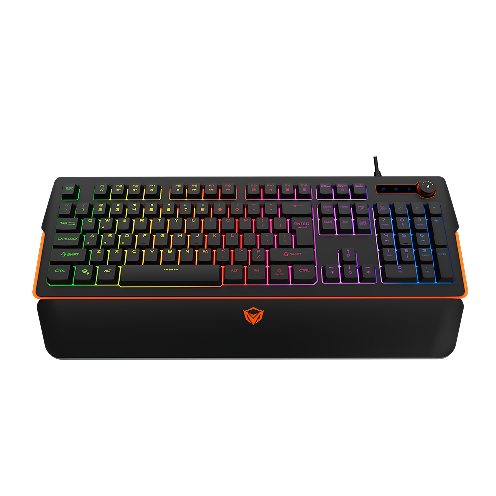 Meetion RGB Magnetic Wrist Rest Keyboard for Gaming - MT-K9520