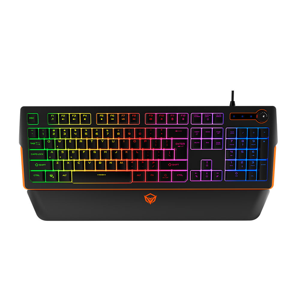 Meetion RGB Magnetic Wrist Rest Keyboard for Gaming - MT-K9520