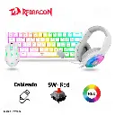 Redragon 3in1 combo S129W : K630W-RGB + M607W+ H350W-RGB