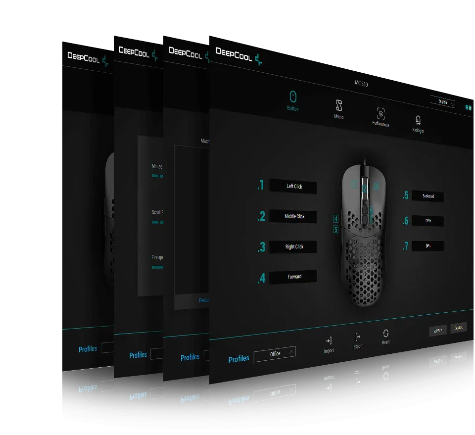 DEEPCOOL MC310 GAMING MOUSE