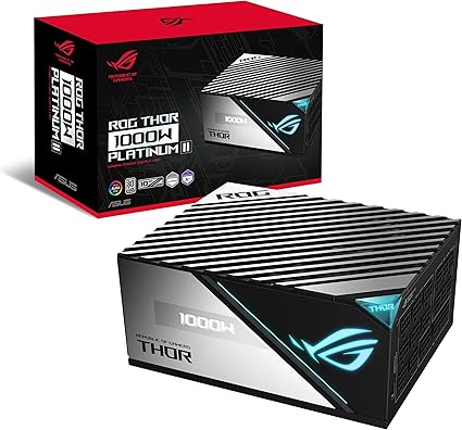 POWER SUPPLY ASUS ROG THOR 1000P2  Black   