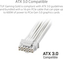  POWER SUPPLY  ASUS TUF Gaming 1000W Gold White Fully Modular 80+ Gold