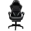 GAMING CHAIR BLACK AND GRAY- 6065