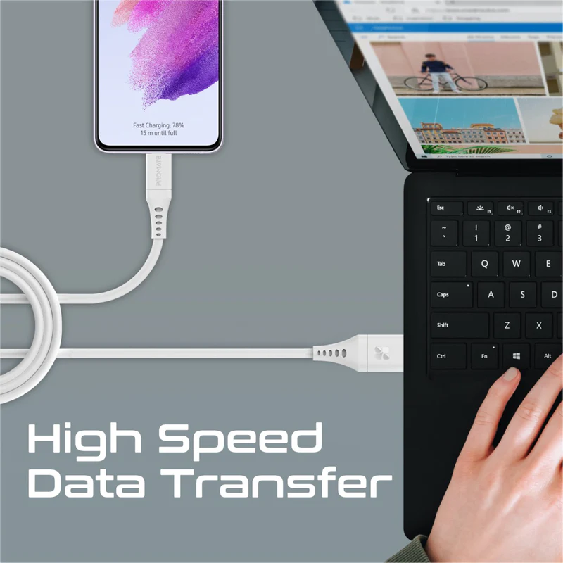 Promate USB-A to USB-C Cable  XCord-AC200.white