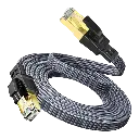 TWISTED MINDS BRAIDED CAT8 10M ETHERNET CABLE 