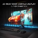 Redragon Monitor 32" 180Hz 1MS Curved  QHD GM32h2q va