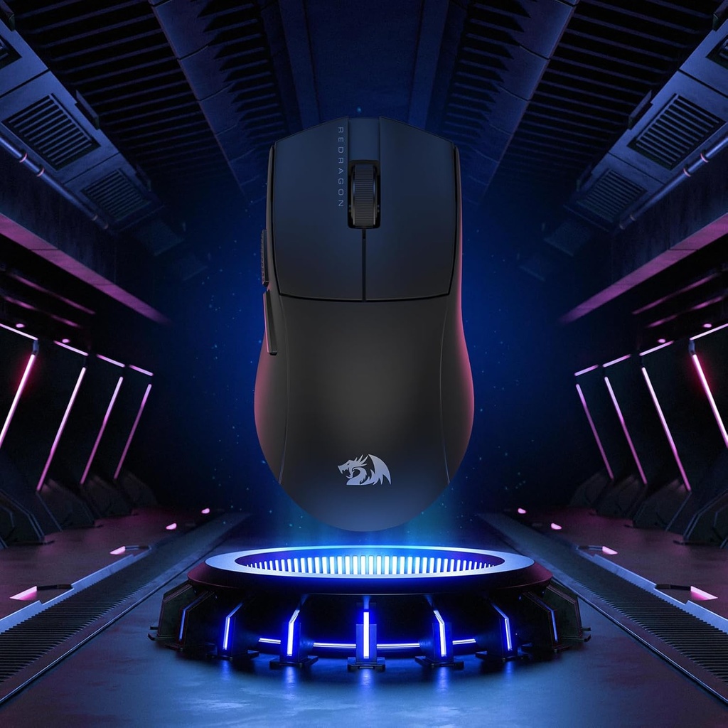 Redragon mouse  M916 K1NG PRO wireless, 2.4G/BT Black