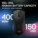 Redragon mouse  M916 K1NG PRO wireless, 2.4G/BT Black