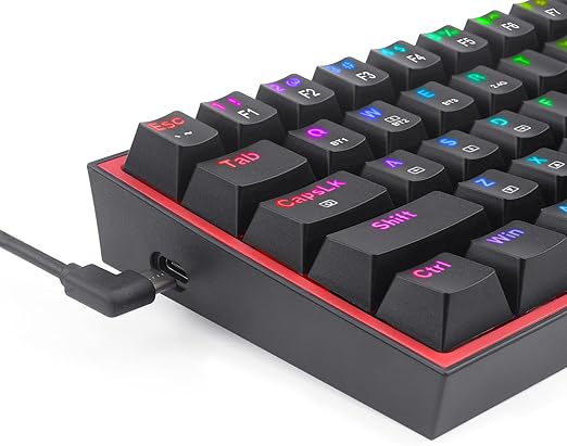 KEYBOARD REDRAGON FIZZ PRO K616 black Wireless/Wired