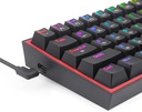 KEYBOARD REDRAGON FIZZ PRO K616 black Wireless/Wired