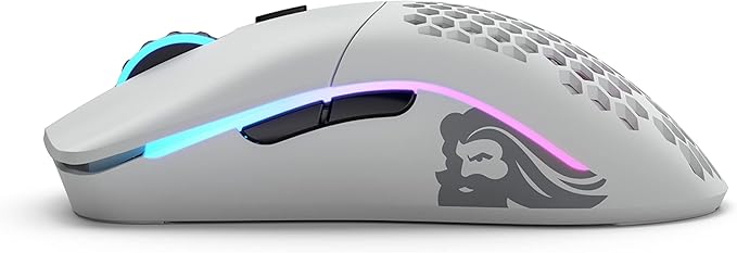 MOUSE GLORIOUS MODEL O WIRELESS MATTE WHITE 