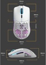MOUSE GLORIOUS MODEL O WIRELESS MATTE WHITE 