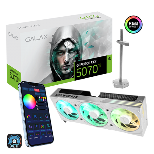  GALAX GeForce RTX5070 Ti 16GB White EX gamer 