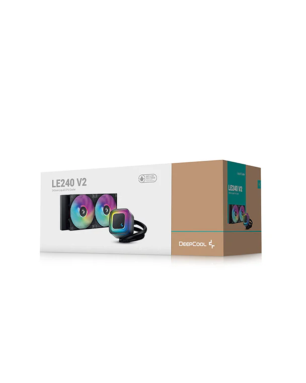DEEPCOOL AIO Liquid Cooler LE240 V2 A-RGB BLACK
