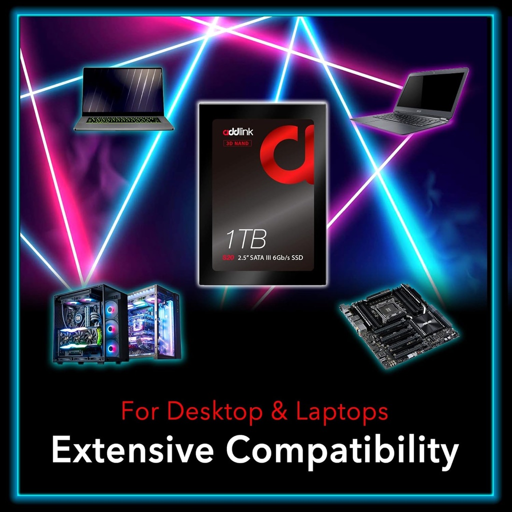 1TB SATA SSD III 2.5 Addlink S20 