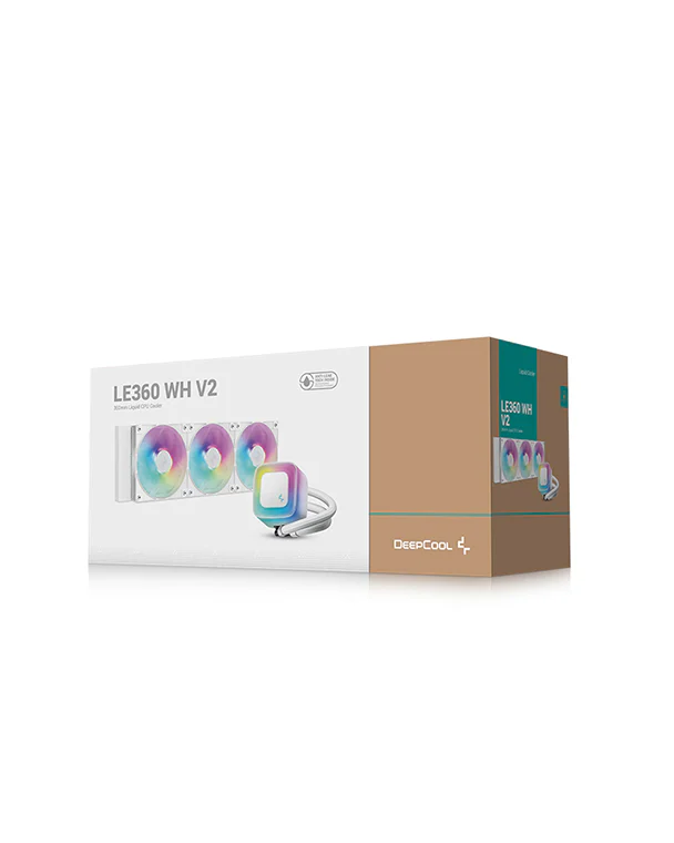 DEEPCOOL AIO DC LIQUID COOLER LE360 V2 WHITE 