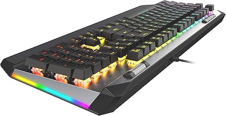 Patriot Viper Gaming V765 Mechanical RGB Illuminated Gaming Keyboard - PV765MBWUXMGM 