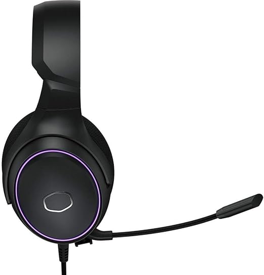 Cooler Master MH650 RGB Gaming Headset with Virtual 7.1 Surround Sound Black -