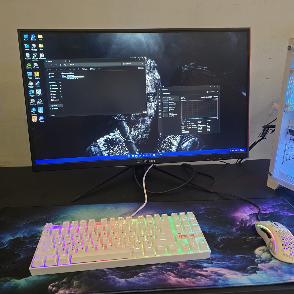 USED PC I9 14900KF & RTX5070 GALAX