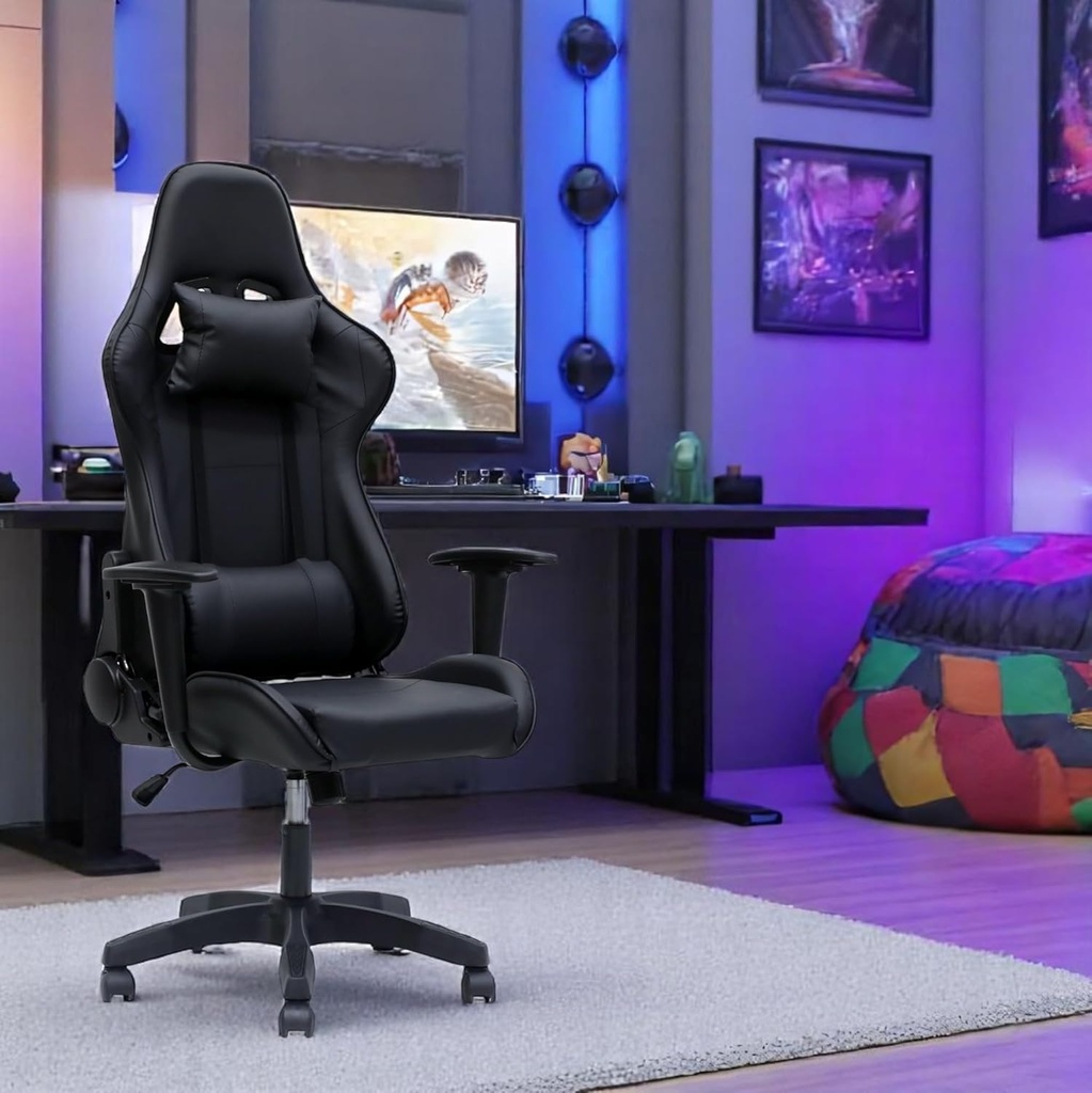 Gaming Chair Full black MH30