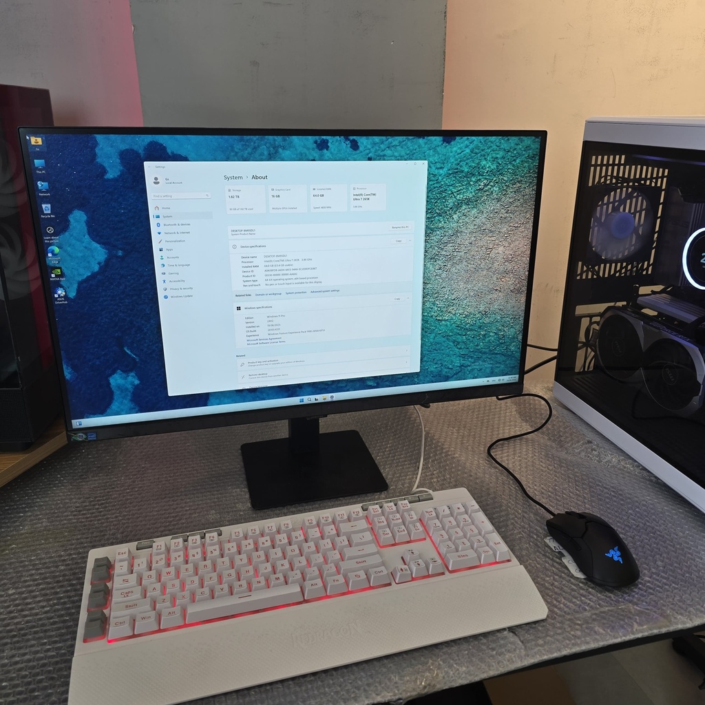 USED SETUP ULTRA 7 265K & RTX 4070TI SUPER