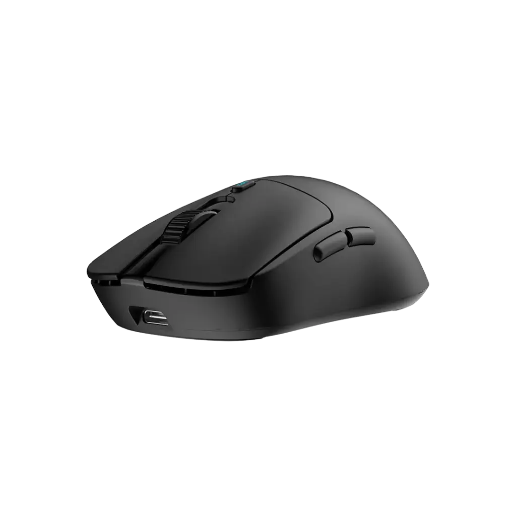  Porodo Gaming Mouse Wireless Triple-Mode 12000 DPI PDX324  - Black 
