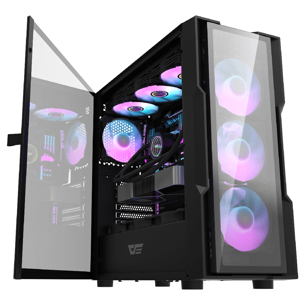 CASE darkFlash DK431 GLASS BLACK