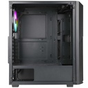 GamerTek Zenith MID Tower ATX Gaming Case PC Case Black