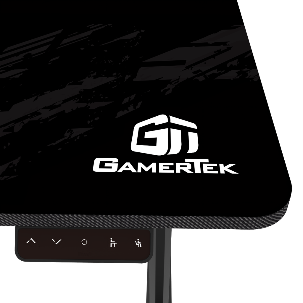 GamerTek GT-Elevate X Gaming Desk - White & Black