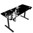 GamerTek GT-Elevate X Gaming Desk - White & Black