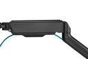 GamerTek Pivot Core Single Monitor Arm - Black
