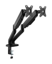 GamerTek Pivot Core Dual Monitor Arm - Black