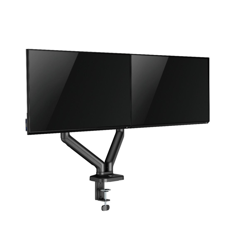 GamerTek Pivot Core Dual Monitor Arm - Black
