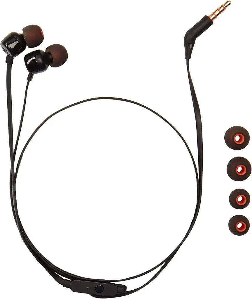 Tune 110 Wired In-Ear Headphones - Deep Pure Bass