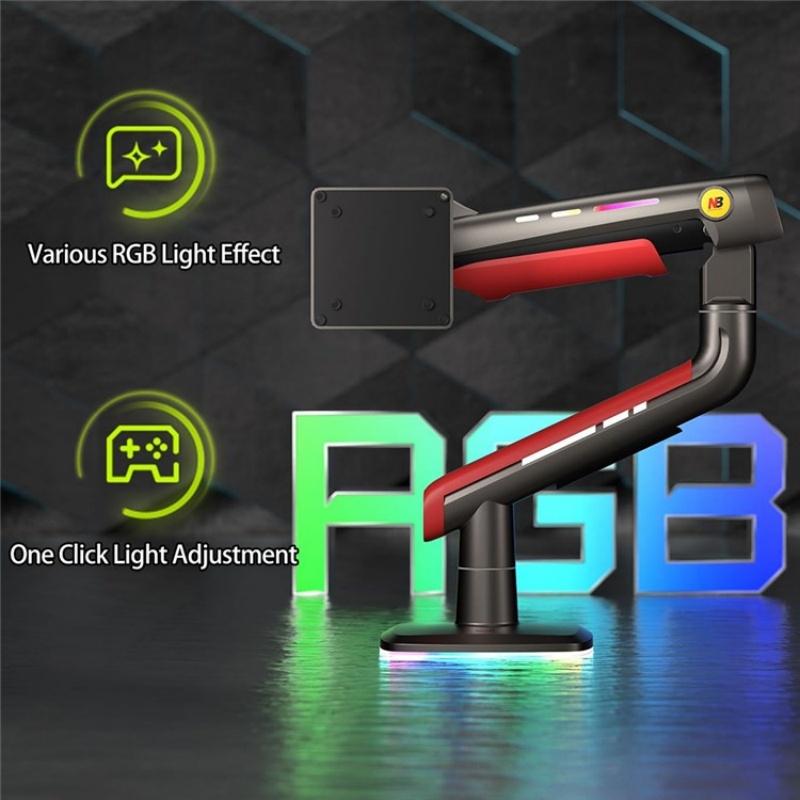 Monitor Arm Gaming NB Ergonomic L50 RGB