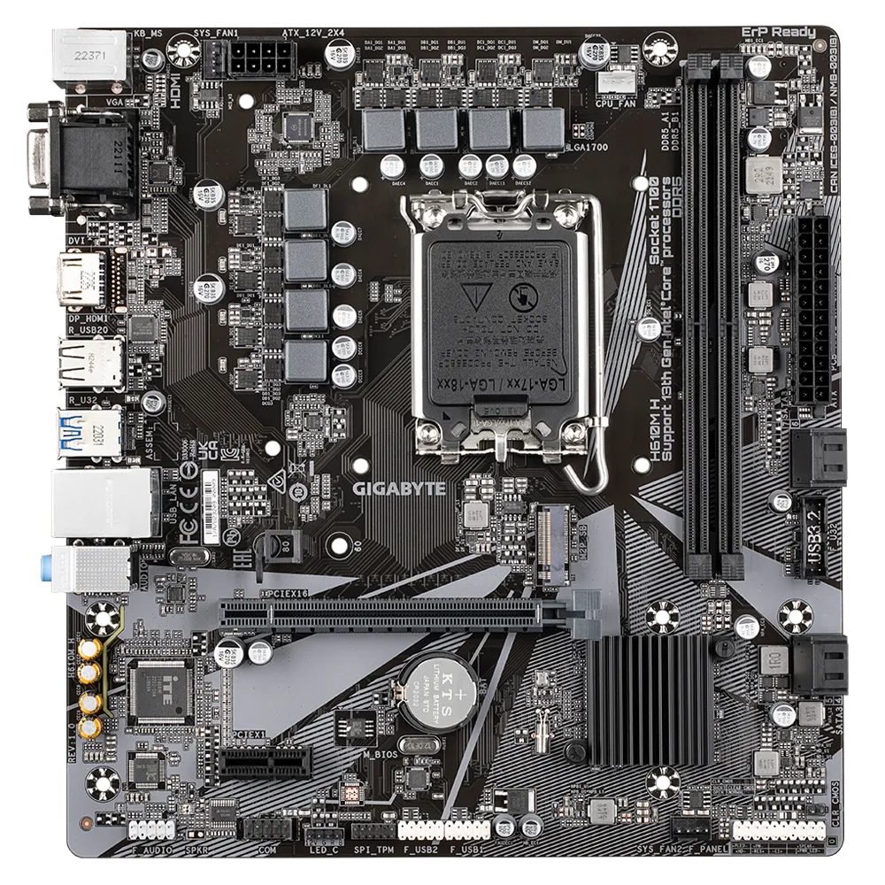 GIGABYTE H610M H DDR5
