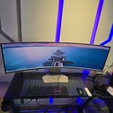 USED Samsung OLED G95SC G9 240hz + MOUSE RAZER COBRA PR WIRELESS + KEYBOARD HYPER ALLOY ORIGINS PBT + Astro A50 Wireless + Gaming Table L