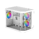 CASE XIGMATEK CUBI M ARCTIC 6 FAN RGB WHITE
