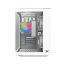 CASE XIGMATEK CUBI M ARCTIC 6 FAN RGB WHITE