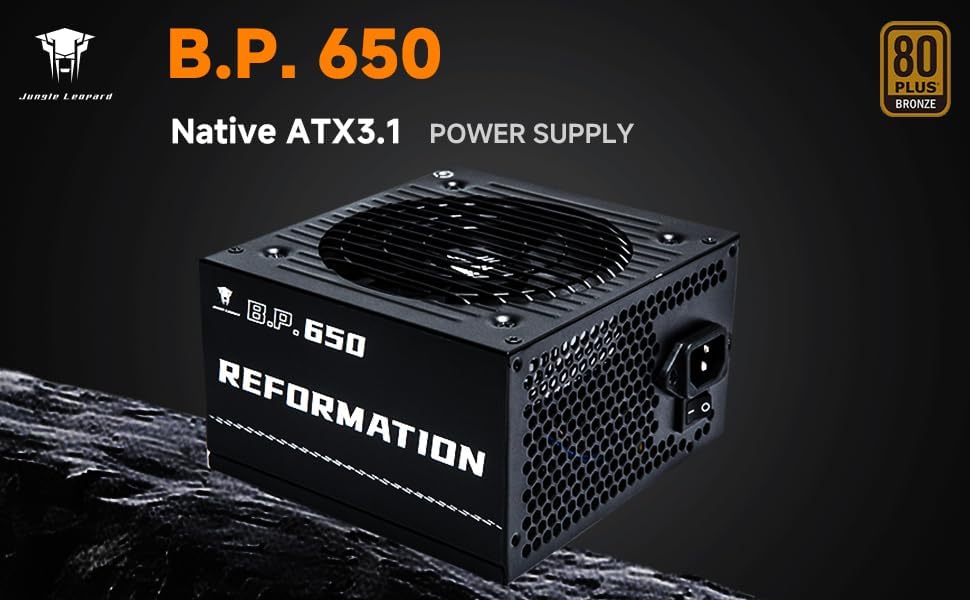 Jungle Leopard PSU BP650 80 Plus Bronze