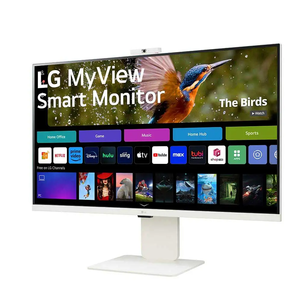 USED MONITER LG 32SR85U-W 32 4K UHD IPS MY VIEW SMART MONITOR WITH WEBOS 