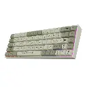OPEN BOX - AJAZZ KEYBOARD GREY WHITE BROWN SWITCH (WIRED ONLY) 60% - AK680
