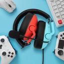 USED Jeecoo J50 Gaming Headset for Switch PS4 PS5 Xbox PC  - Red & Blue 