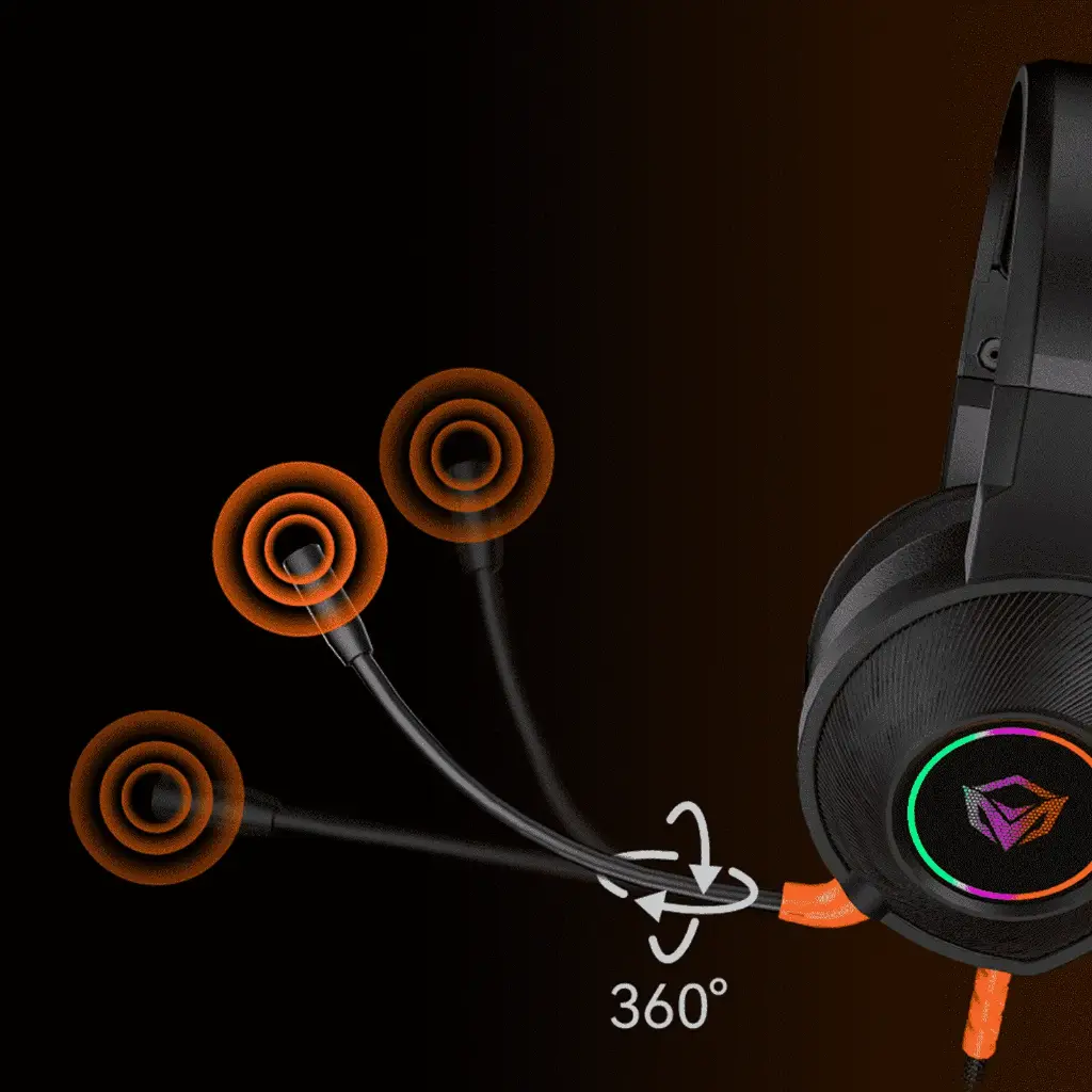 Meetion Virtual 7.1 Surround Sound Gaming Headset MT-HP012